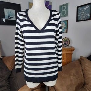 Torrid Striped Sweater Size 00 M/L